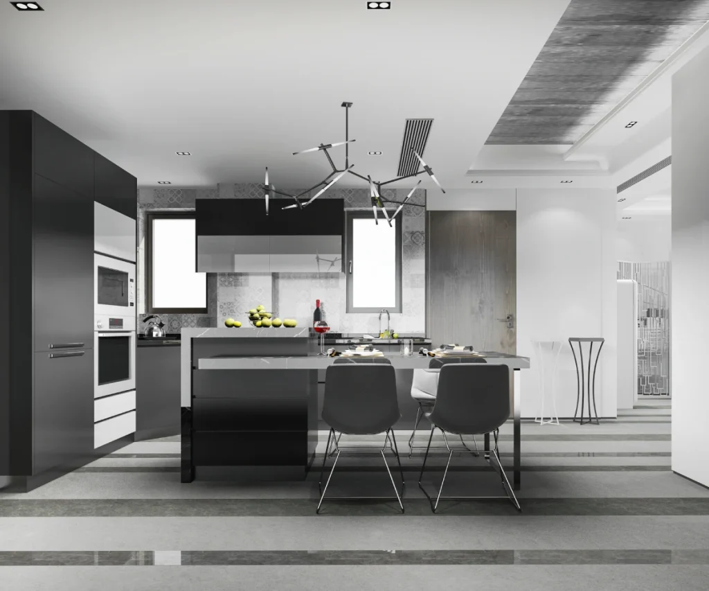 3d rendering scandinavian vintage kitchen with din 2025 01 09 08 34 32 utc